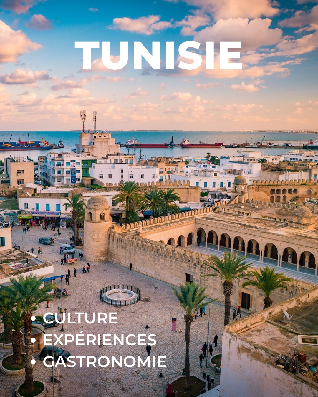 Entre Méditerranée, villes chargées d’histoire, oasis et paysages du Sahara, la Tunisie réserve bien des découvertes. 🇹🇳✨De Tunis à Djerba, en passant par Carthage et les dunes du désert, découvrez une destination riche en paysages, en culture et en saveurs, sans oublier l’incontournable brik tunisienne !Salon International Tourisme Voyages, présenté par YUL
🎟️ Réservez vos billets dès maintenant (lien en bio)
📅 30 octobre au 1er novembre 2026
📍 Palais des congrès de Montréal
__
From the Mediterranean to historic cities, lush oases and the landscapes of the Sahara, Tunisia offers endless discoveries. 🇹🇳✨From Tunis to Djerba, through Carthage and the desert dunes, discover a destination rich in landscapes, culture and flavours, not to mention the iconic Tunisian brik!International Tourism & Travel Show, presented by YUL
🎟️ Get your tickets now! (link in bio)
📅 October 30 to November 1, 2026
📍 Palais des congrès de Montréal