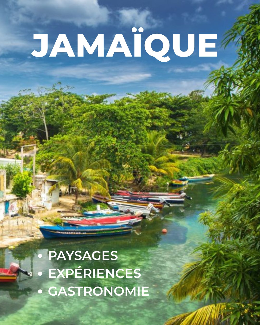 Bienvenue en Jamaïque ! 🇯🇲🌴Entre plages paradisiaques, cascades spectaculaires, nature luxuriante, culture reggae et saveurs typiques, la Jamaïque réserve bien plus d'une façon de la découvrir. ✨Quel incontournable aimeriez-vous découvrir en premier ?Salon International Tourisme Voyages, présenté par YUL
🎟️ Réservez vos billets dès maintenant (lien en bio)
📅 30 octobre au 1er novembre 2026
📍 Palais des congrès de Montréal
__
Welcome to Jamaica! 🇯🇲🌴From paradise beaches and spectacular waterfalls to lush landscapes, reggae culture and iconic flavours, Jamaica offers countless ways to experience the island. ✨Which must-see would you discover first?International Tourism & Travel Show, presented by YUL
🎟️ Get your tickets now! (link in bio)
📅 October 30 to November 1, 2026
📍 Palais des congrès de Montréal