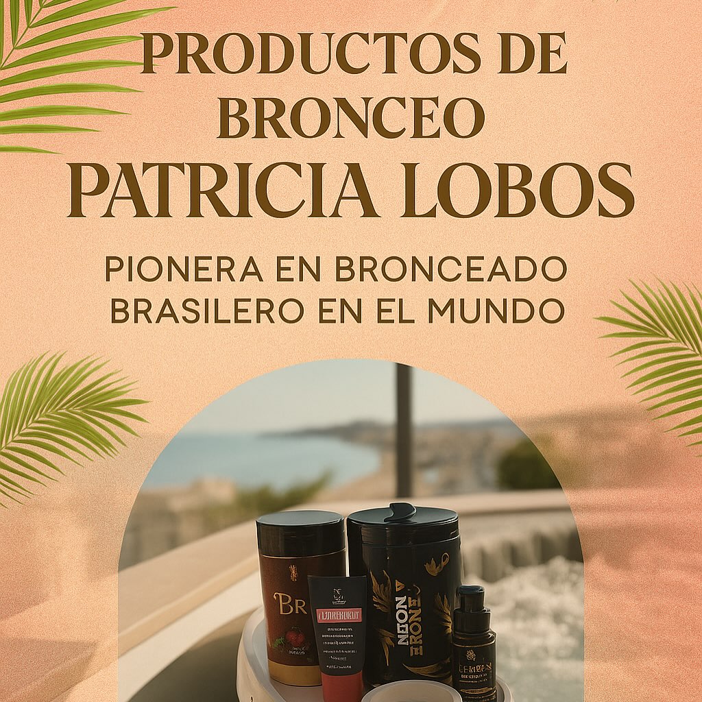 Nuestros productos para un bronceado perfecto de Patricia Lobo:
-Exfoliante
-Activador y potencializador
-Gel refrescante
-Aceite iluminador
Y listas para quedar con un bronceado hermoso ☀️