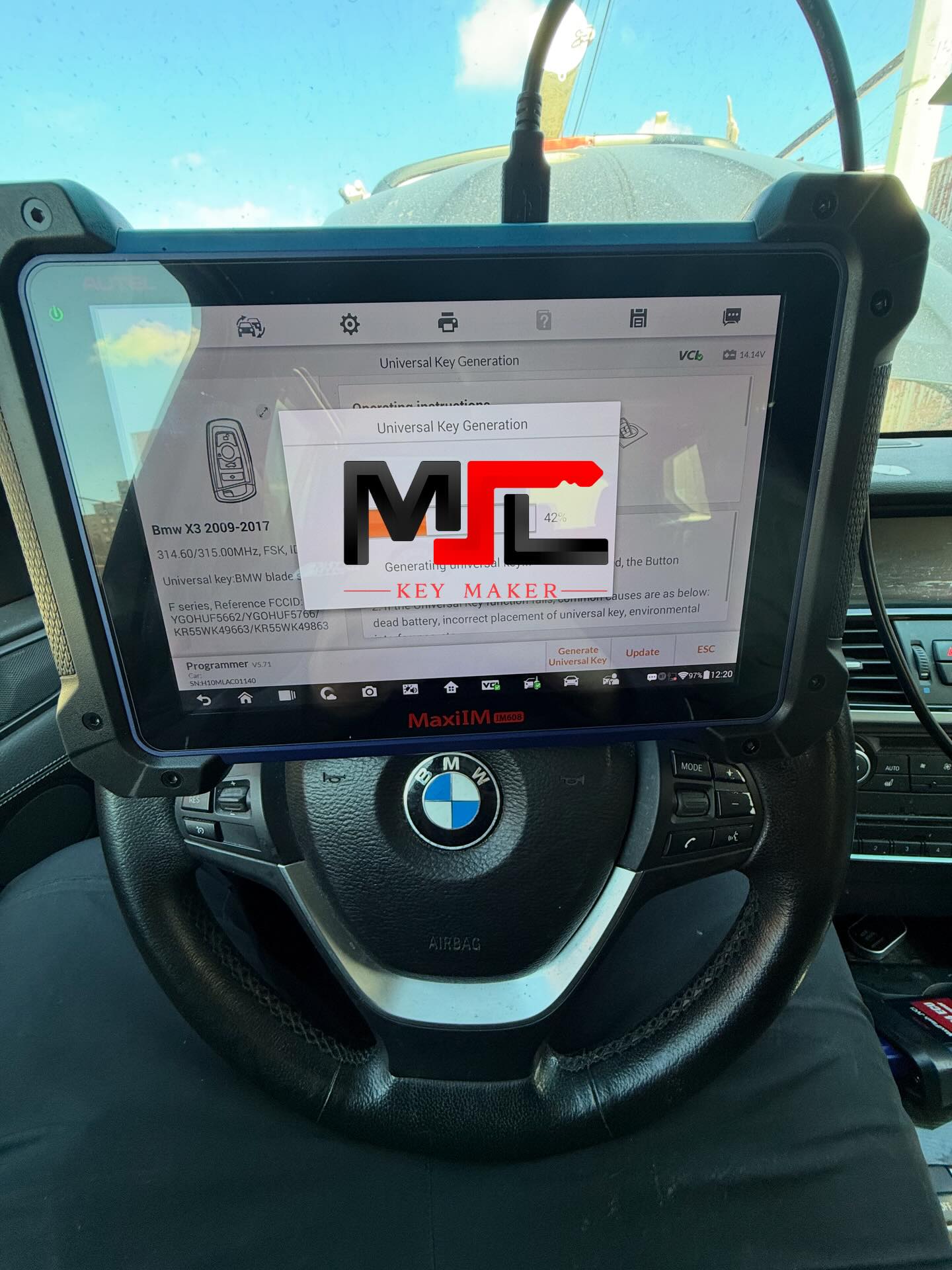 2013 bmw X3. All key lost