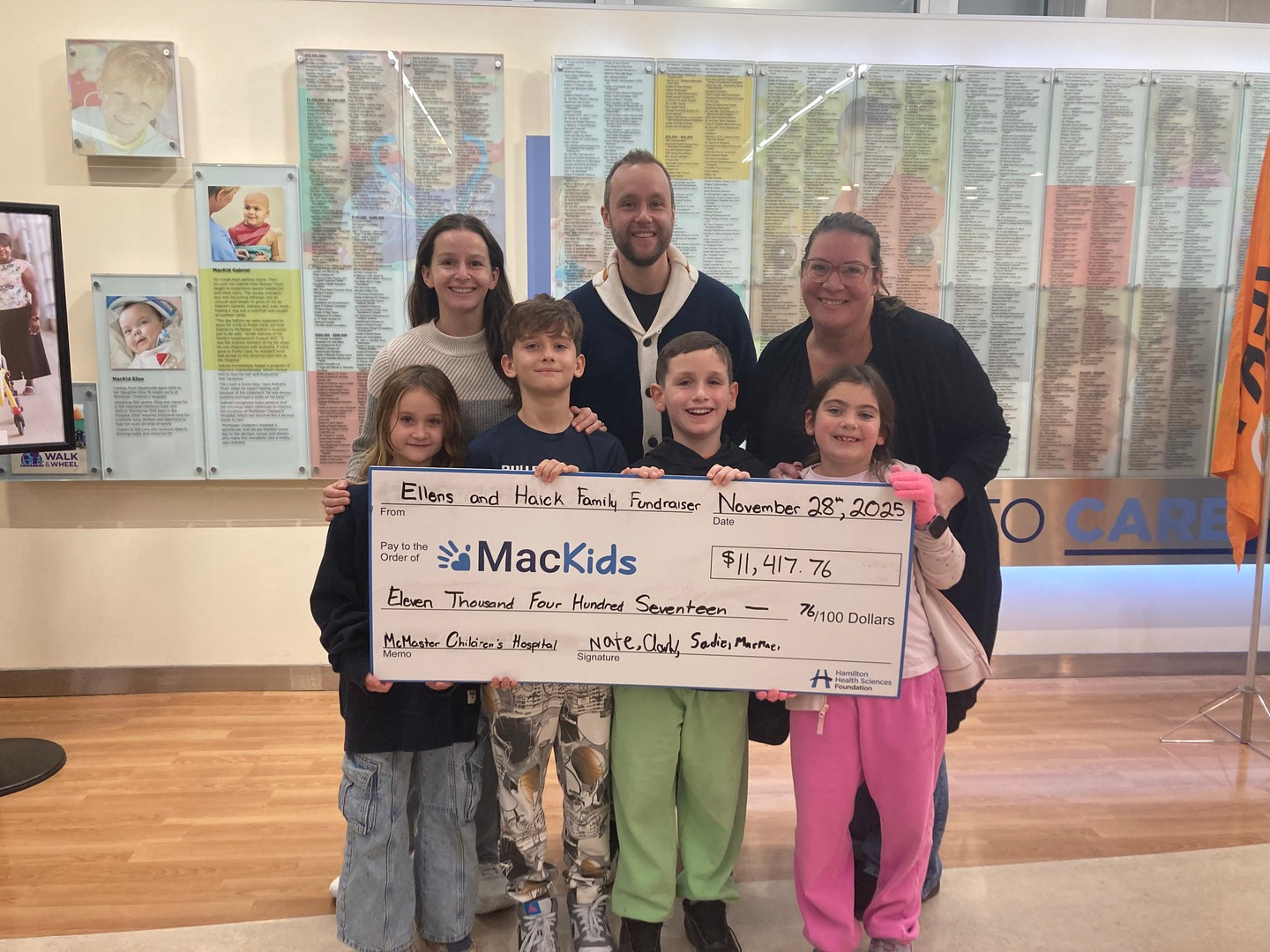 A heartfelt thank you to our amazing community for showing up in powerful ways and supporting patient care across @hamiltonhealthsciences ✨
1. 📸: A special thank you to the Flanagan Family Foundation for a generous grant supporting critical equipment in the Pediatric Urology Clinic. Your investment in advanced technology will directly support Dr. Luis Braga and the clinical care team — enhancing patient care and improving the experience for families.
2. 📸: Shoutout to Sacha (5acha5), the high school student behind Donations in Motion! Inspired by a goal to run up to 1,000 km and raise $5,000 for the Pediatric Oncology Unit at @mcmasterchildrens, Sacha exceeded expectations — raising $5,310 through community support and determination. Incredible work!
3. 📸: A big thank you to the Ellens Family and the Haick Family for raising $11,417.76 through their Music Trivia Fundraiser in support of @mcmasterchildrens. Your continued dedication and years of fundraising mean so much to our community.
4. 📸: Thank you to Lalitha and Julian from the CraftRaft Initiative for raising $1,222 for @mcmasterchildrens. Your creativity and commitment are helping make a real difference for MacKids and their families.
5. 📸: We’re grateful to the Grimsby Firefighters Association (@grimsbyfiredept) for their generous $1,700 donation supporting the Burn Unit at Hamilton General Hospital. Your gift is helping advance the purchase of a PDL Laser, critical equipment that improves recovery for burn survivors.
6. 📸: Thank you to the Hamilton Archery Centre (@hamiltonarcherycentre) for hosting the 2025 Charity Shoot Tournament, raising $4,312 for @mcmasterchildrens. Your annual event brings together archers of all ages to support the hospital’s highest-priority needs — true community champions!
7. 📸: A heartfelt thank you to St. John’s College (@sjc_eagles) for raising $2,200 for the Breast Assessment Centre at Juravinski Hospital and Cancer Centre through their Pink Out Basketball Game. We’re so grateful for your continued commitment and support.
