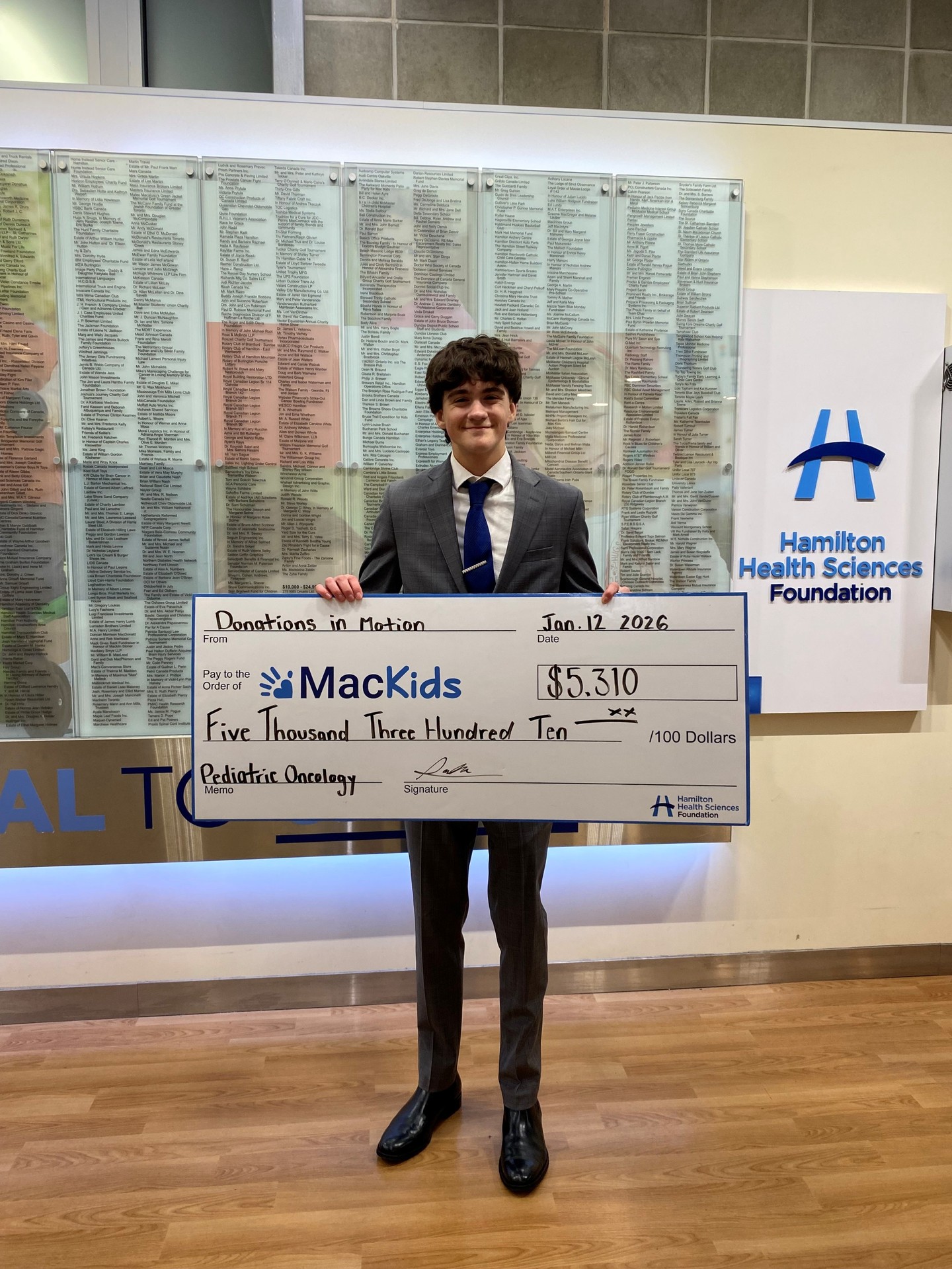 A heartfelt thank you to our amazing community for showing up in powerful ways and supporting patient care across @hamiltonhealthsciences ✨
1. 📸: A special thank you to the Flanagan Family Foundation for a generous grant supporting critical equipment in the Pediatric Urology Clinic. Your investment in advanced technology will directly support Dr. Luis Braga and the clinical care team — enhancing patient care and improving the experience for families.
2. 📸: Shoutout to Sacha (5acha5), the high school student behind Donations in Motion! Inspired by a goal to run up to 1,000 km and raise $5,000 for the Pediatric Oncology Unit at @mcmasterchildrens, Sacha exceeded expectations — raising $5,310 through community support and determination. Incredible work!
3. 📸: A big thank you to the Ellens Family and the Haick Family for raising $11,417.76 through their Music Trivia Fundraiser in support of @mcmasterchildrens. Your continued dedication and years of fundraising mean so much to our community.
4. 📸: Thank you to Lalitha and Julian from the CraftRaft Initiative for raising $1,222 for @mcmasterchildrens. Your creativity and commitment are helping make a real difference for MacKids and their families.
5. 📸: We’re grateful to the Grimsby Firefighters Association (@grimsbyfiredept) for their generous $1,700 donation supporting the Burn Unit at Hamilton General Hospital. Your gift is helping advance the purchase of a PDL Laser, critical equipment that improves recovery for burn survivors.
6. 📸: Thank you to the Hamilton Archery Centre (@hamiltonarcherycentre) for hosting the 2025 Charity Shoot Tournament, raising $4,312 for @mcmasterchildrens. Your annual event brings together archers of all ages to support the hospital’s highest-priority needs — true community champions!
7. 📸: A heartfelt thank you to St. John’s College (@sjc_eagles) for raising $2,200 for the Breast Assessment Centre at Juravinski Hospital and Cancer Centre through their Pink Out Basketball Game. We’re so grateful for your continued commitment and support.