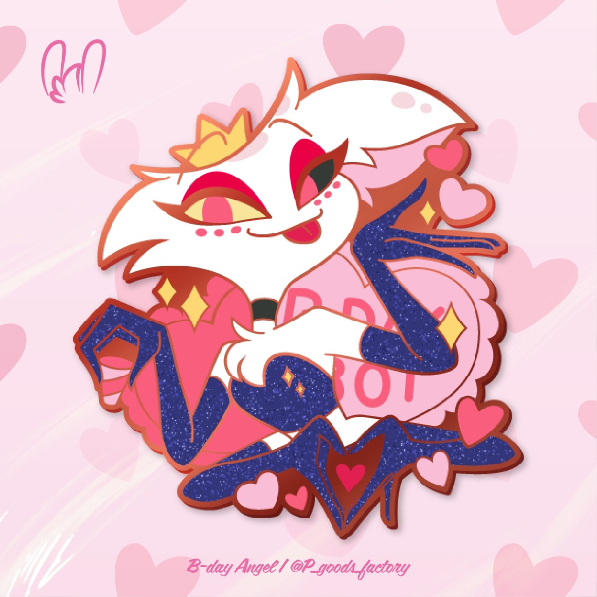 🎂B-day Boy🎉
Happy Birthday Angel!! To celebrating his birthday, I prepared my very first Angel pin for this year!!
These pins are on PO right now in my shop, and it'll available until April 20th!! They are limited edition, so grab them now🔥
🔗Link in bio!
#HazbinHotel #AngelDust #HazbinHotelAngelDust #HazbinHotelAngel #Angel #aprilfoolsday #aprilfools #enamelpins #enamelpin #pin #pins #bday #Angelbirthday
